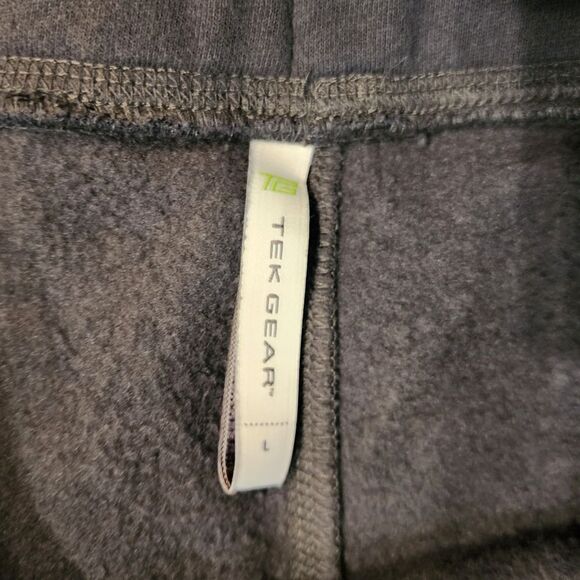 TEK Gear Straight Leg Active Fleece Sweat Pants Charcoal Gray Size L - Picture 5 of 6